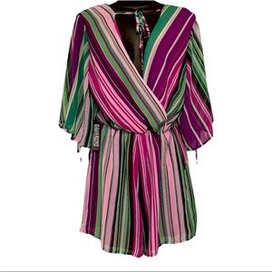 New York and company Large Multiple Color Romper